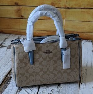 Coach Lt Khaki/Cornflow BNWT bag
